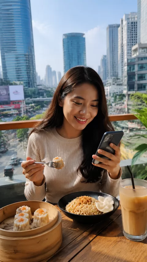 Menikmati Kuliner dan Gaya Hidup Digital di Jakarta